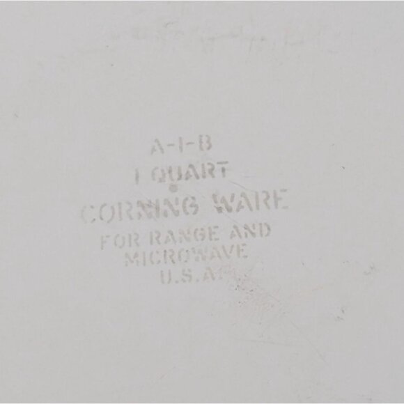 L'Echalote Corning Ware Spice of Life A-1-B Casserole Dish Pyrex Lid Vtg 1 Qt - Picture 7 of 9